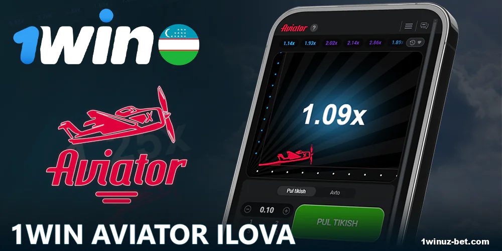1Win O'zbekiston da Aviator-da pul tikish qiling.