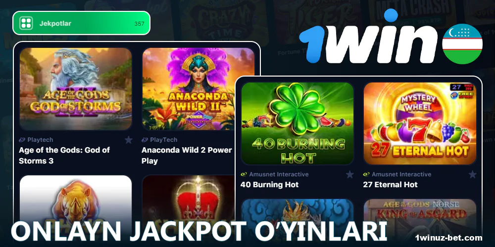 1win kazinosida 200 dan ortiq klassik rulet va ularning variatsiyalari mavjud. Siz etakchi dasturiy ta'minot provayderlariga qo'shimcha ravishda, xususiy 1win studiyalarining RNG va jonli kazino o'yinlaridan ham foydalanishingiz mumkin. Eng mashhur rulet turlaridan biri - Evropa ruleti; shuningdek, Amerika ruletida ikki nolning mavjudligi bilan ham tanilgan. O'zbekistonlik o'yinchilar, shuningdek, victoryarmon va La Partage funksiyalaridan foydalanish imkonini beradi. Ba'zi ruletka o'yinlari futbol studiyalari ko'rinishida mo'ljallangan. 1win kazinosida o'ynash mumkin bo'lgan ruletka turlari quyida keltirilgan: