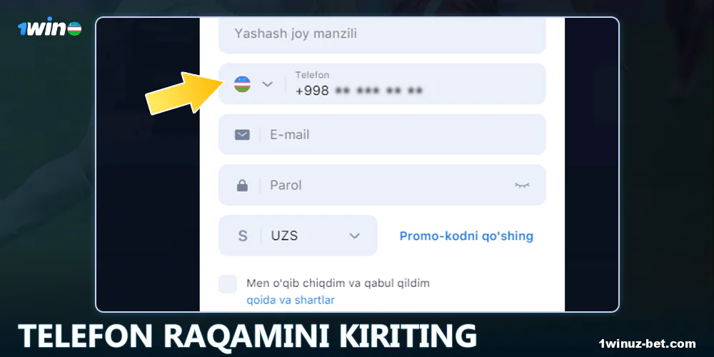 7. Kuchli va ishonchli parolni o'ylab toping va uni qayta kiritishni unutmang.