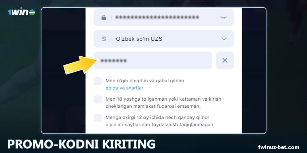 1Win O'zbekistonda foydalanuvchi shartnomasini o'qib, qabul qiling.